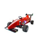 جهاز التحكم عن بعد ملاهي Kiddie Ride Machines F1 Racing Car ، اللون الأحمر