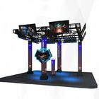 غرفة الهروب التجارية الكبيرة VR الدائمة منصة 9D VR محطة الفضاء HTC VIVE نظام الواقع الافتراضي