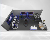 9D VR البيض / سباق السيارات محاكي الفضاء تحت عنوان الواقع الافتراضي بارك للعب لعبة
