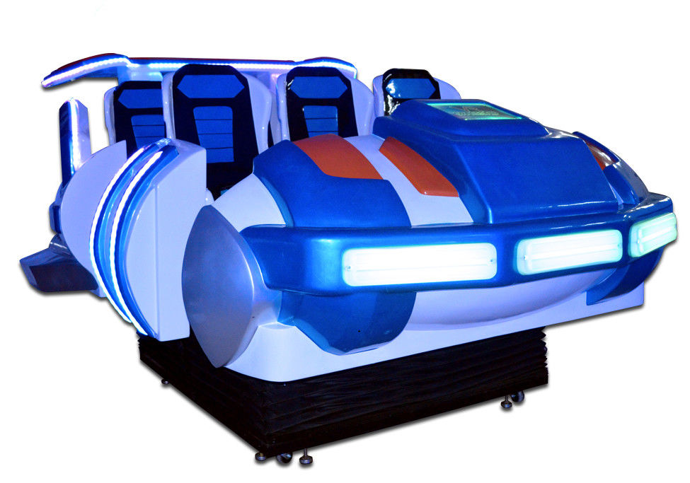 الأسرة بارد 6 مقاعد سفينة الفضاء 9D VR لعبة آلة متنزه الطيران محاكي للبالغين