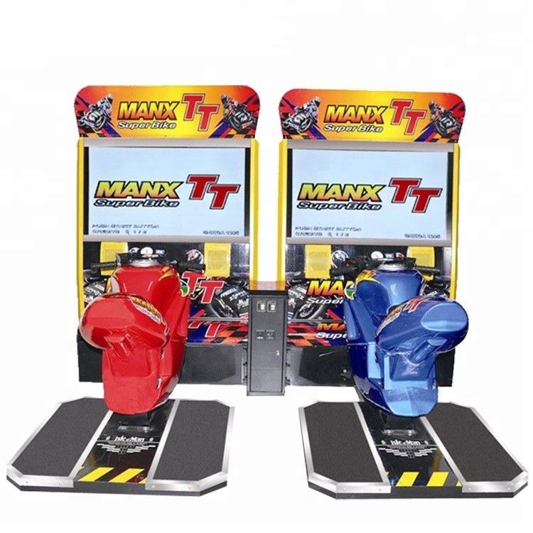2 لاعبين تعمل بآلة السباق Arcade L2350 * W2050 * H2100 mm