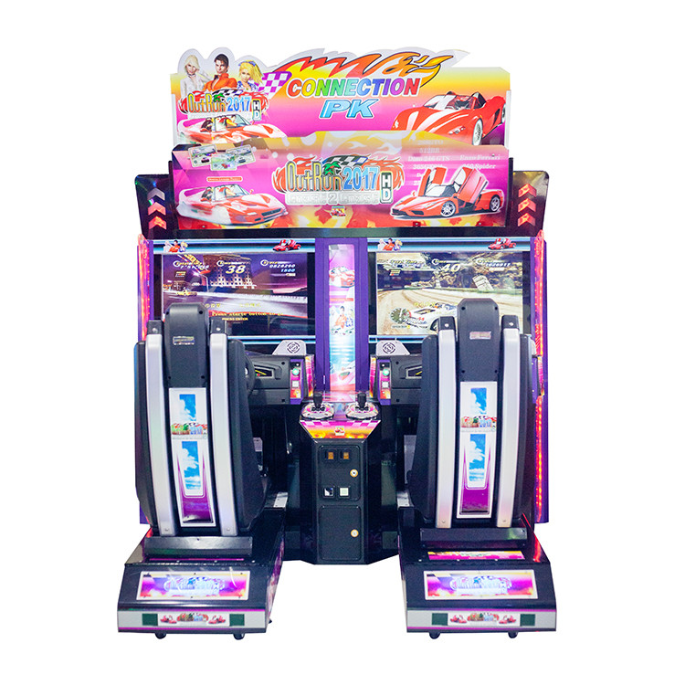 32 لعبة LCD Twins Arcade Car Game ، وآلات ألعاب Arcade من المال