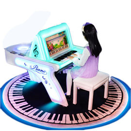 تعمل عملة الأطفال آلة الكاريوكي آلة لعبة البيانو الممرات للملعب