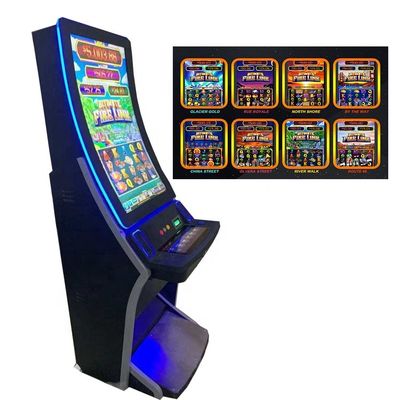 8 في 1 43 "شاشة منحنى شاشة Ultimate Firelink Slot Machine مع Touch I Deck